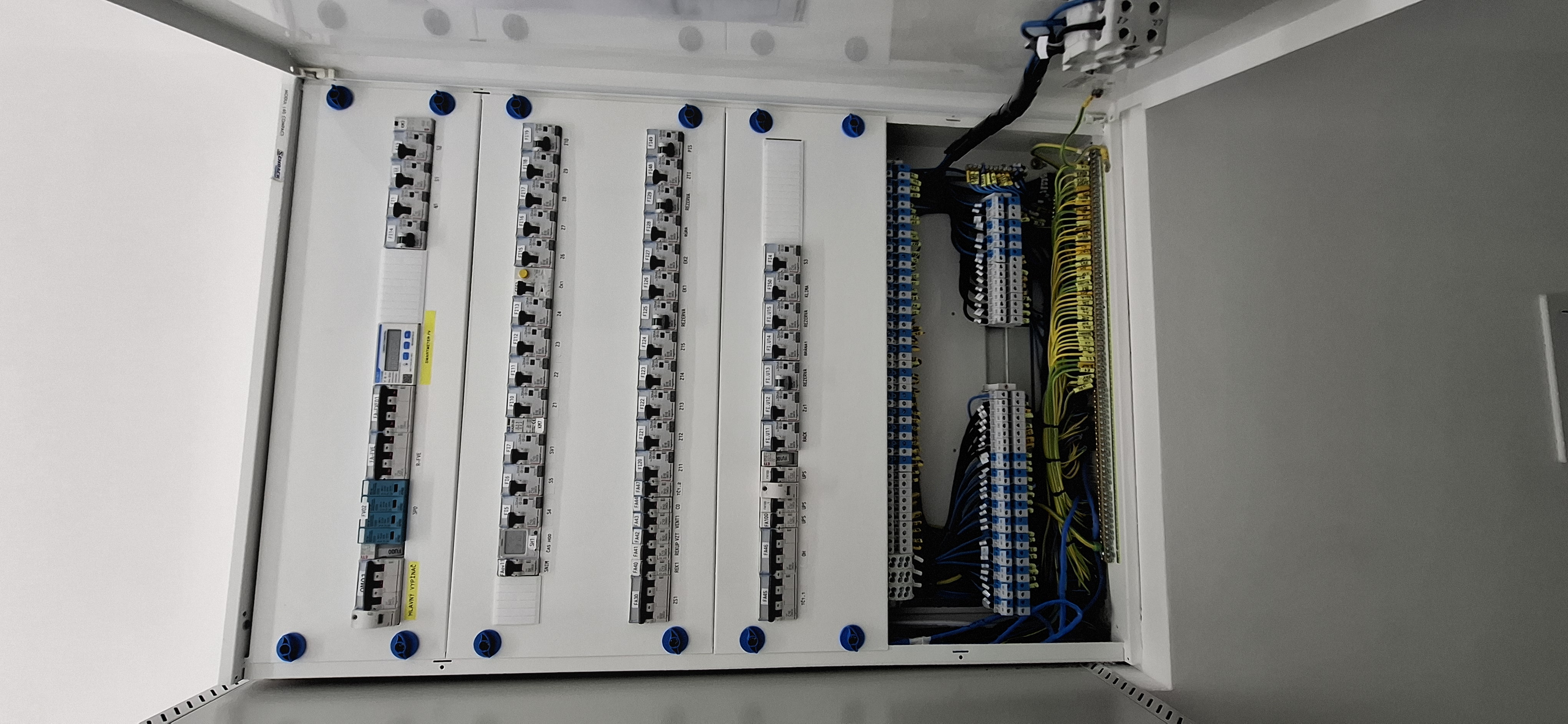 Montáž a zapojenie elektrického rozvádzača Prešov